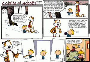 calvinandhobbesweareheretodevoureachotheralive.gif