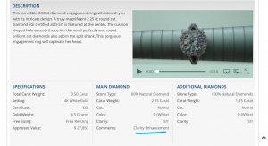 Bennett jewelers on eBay is a total scam and fraud PriceScope