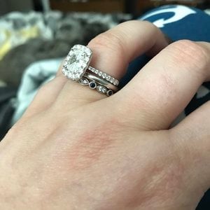 Show me your stacked wedding rings outlet