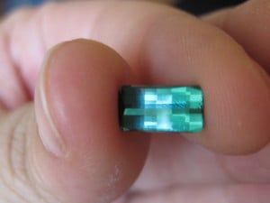 Opposed bar cut tourmaline hotsell