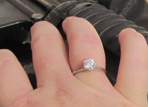 please show me your ring size 8 engagement rings pricescope forum 1 carat diamond size