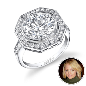 Nicole on sale richie engagement