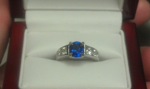 Sapphire E-Ring Completed | PriceScope Forum