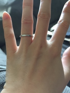 Blue nile comfort clearance fit wedding band