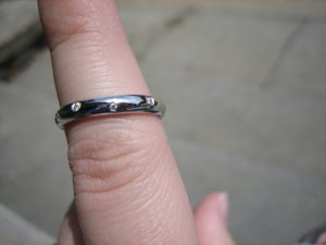 etoile wedding band