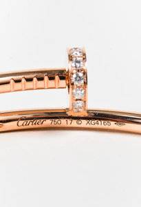 cartier juste un clou markings