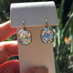 9.46ctw Antique Cushion Cut Diamond Drop Earrings 15-L.jpg