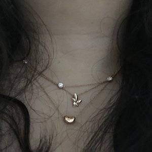 PintoBeanRedGoldNecklaces3.JPG