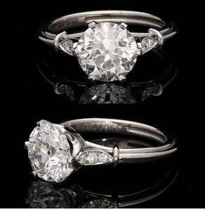 Setting help please Vintage inspired setting for modern diamond PriceScope