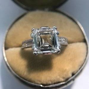 3.11ct Art Deco Step Cut Diamond Ring GIA F VS 7-L.jpg