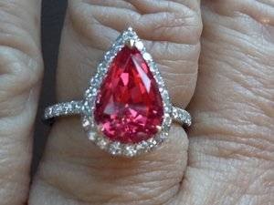 Pear Mahenge Spinel Ring by Victor Canera 1.JPG