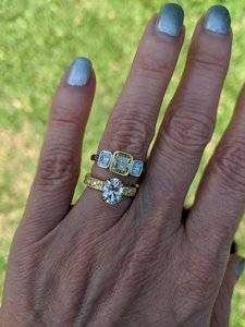 Show me your oval engagement ring 2025