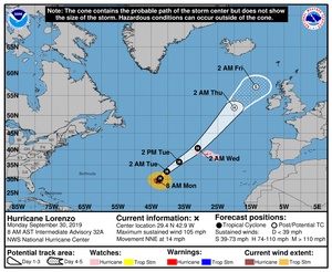 Lorenzo115426_5day_cone_no_line_and_wind.png