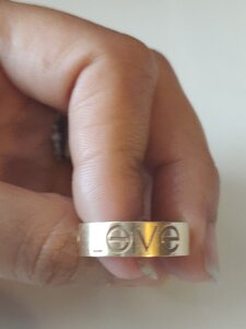 cartier love ring markings