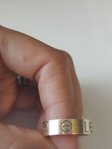 cartier 750 ring 52833a price