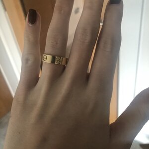 cartier love ring value