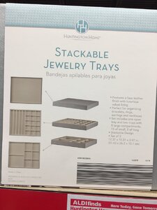 Stackable jewelry trays costco clearance
