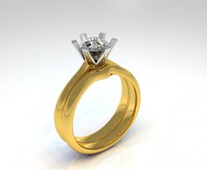 mate band for 1 ct SunBurst no stones-a.jpg