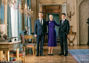 Three generations of Danish royals pose in Christian IX's Mansion at Amalienborg.jpg