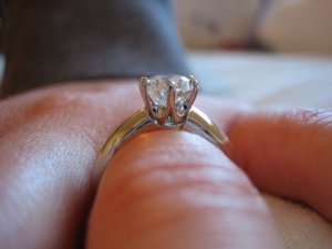 Tiffany 6 on sale prong setting replica