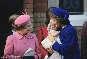 The Queen with Queen Anne-Marie at Princess Theodora's christening in 1983.jpg