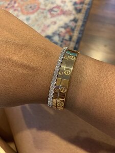 JOTW Custom Bangle Bracelet from IDJ has arrived. PriceScope