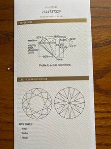 Costco diamond sales gia certificate