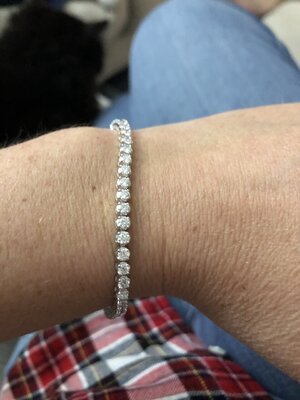 I bought the James Allen 2 carat mmd tennis bracelet PriceScope