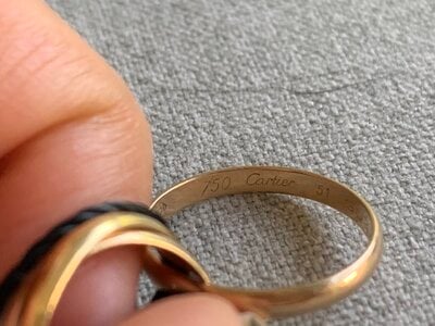 cartier trinity ring nachgemacht