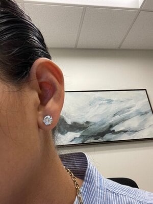 Brian gavin diamond clearance stud earrings