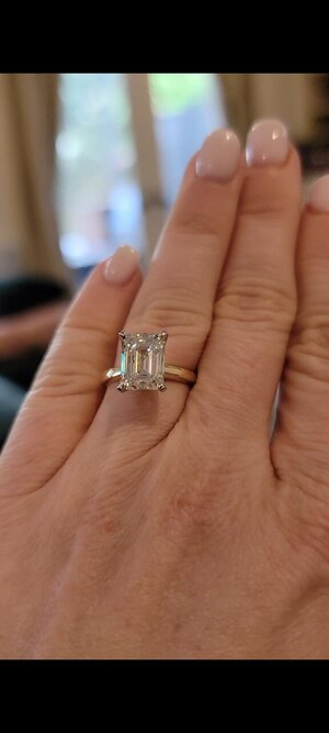Vintage Engagement Ring - .68 ct Round Brilliant Cut Diamond 14K Yellow White Gold Solitaire - Size 6 Vintage Setting Fine Jewelry w/ Report