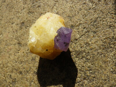 Violet sapphire in matrix 4.JPG