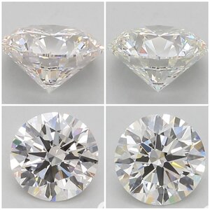 Diamond with hotsell yellow tint