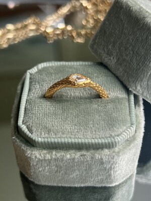 Ouroboros diamond deals ring