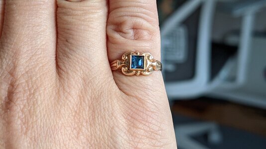 10k clearance pinky ring