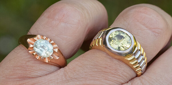 Show me your yellow stones set in rings please PriceScope