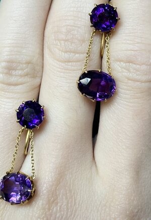 Are these siberian coloured amethysts PriceScope