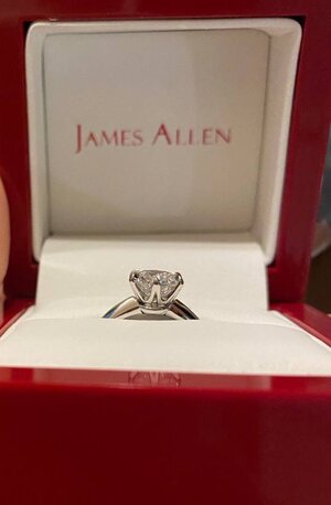 James allen tiffany setting sale