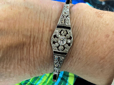Art Deco Diamond and Onyx Bracelet10.jpg
