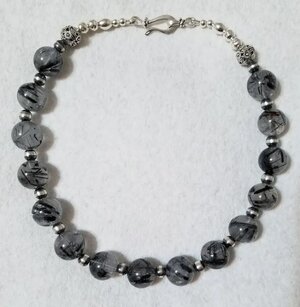 Rutilated quartz beaded necklace.JPG