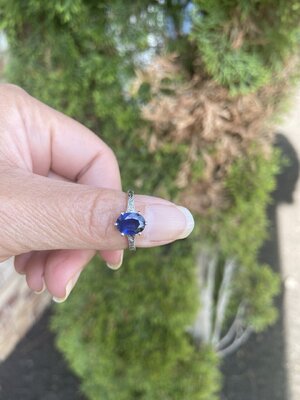 Blue Sapphire Ring from Brilliant Earth PriceScope