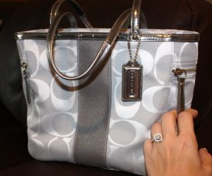 coach tote in silver and metallic.jpg