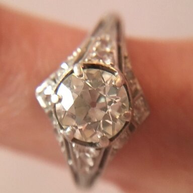 Chipped sales diamond value