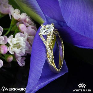 Verragio Intertwined Diamond Engagement Ring
