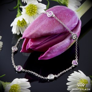Color Me Mine Diamond and Pink Sapphire Bracelet