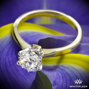 Contemporary Solitaire Engagement Ring with a 1.062ct A CUT ABOVE