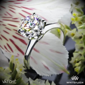 Vatche 6 Prong Solitaire Engagement Ring set with 2.52ct A CUT ABOVE