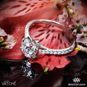 Vatche Felicity Pave Diamond Engagement Ring