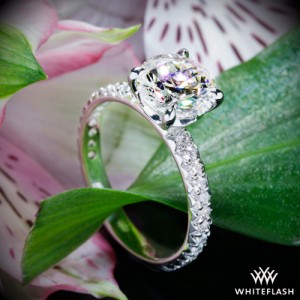 Harmony Diamond Engagement Ring set with a 2.132ct A CUT ABOVE