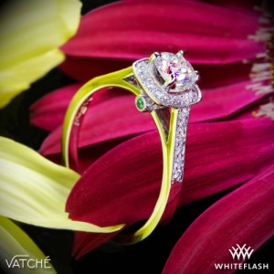 Vatche Grace Diamond Engagement Ring set with a 0.53ct Expert Selection